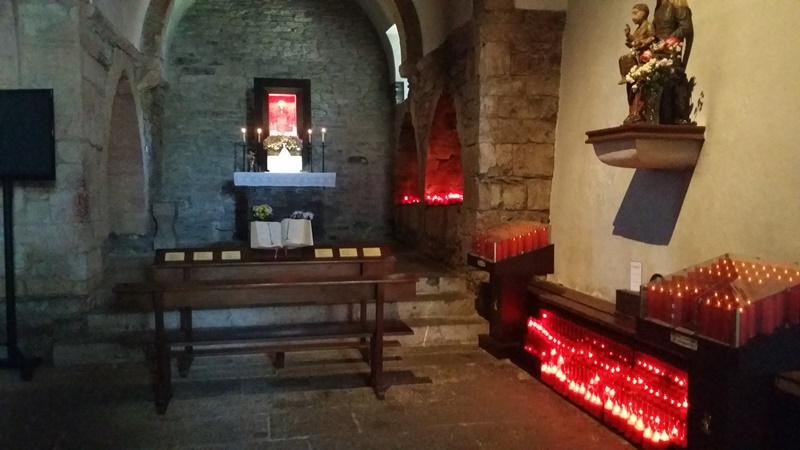 Inside O Cebreiro Church