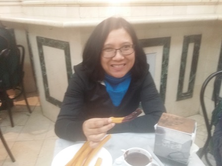 Eating Churros