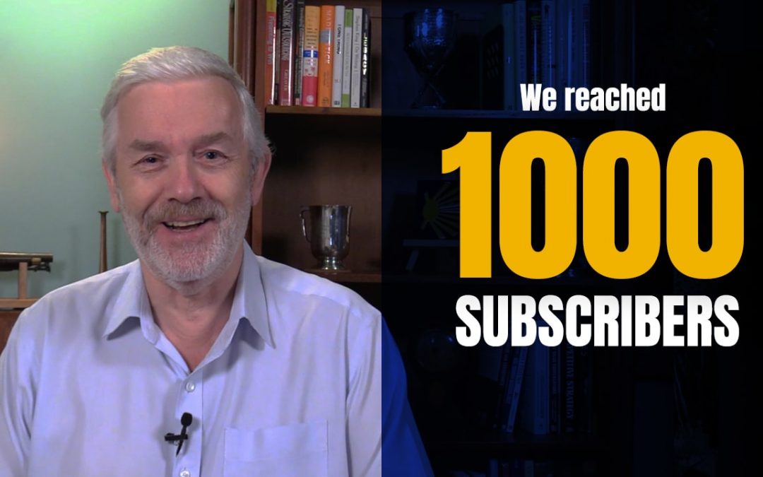 We hit a Robs Camino Milestone – 1,000 Subscribers