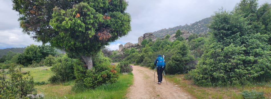 Day 3 - Manzanares El Real to Cercedilla - walking to the mountain