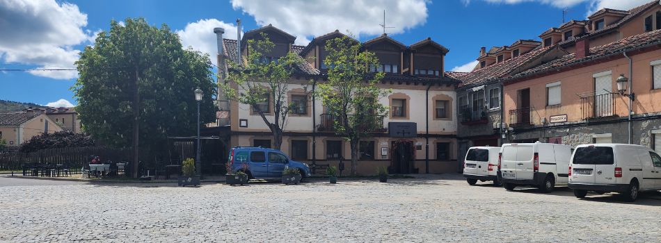 Day 4 - Cercedilla to La Granja de San Ildefonso - lunch at Valsain
