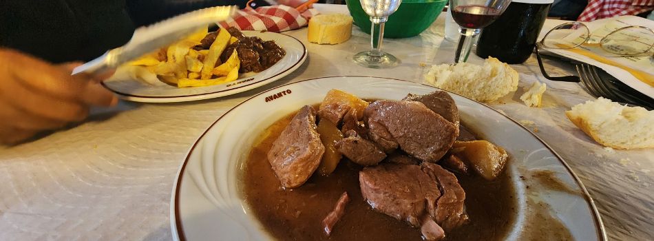 Day 7 - Los Huertos to Santa Maria La Real de Nieva - yummy food