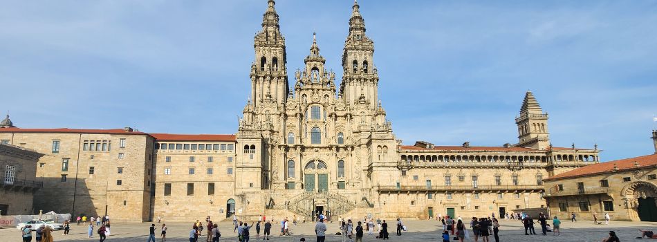 Day 18 - Lestedo to Santiago - Santiago de Compostela Cathedral