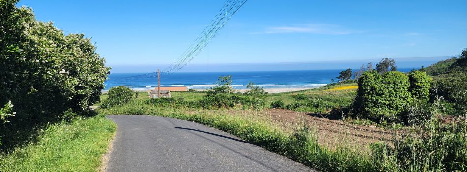 Day 2 - Lires to Fisterra - ocean view